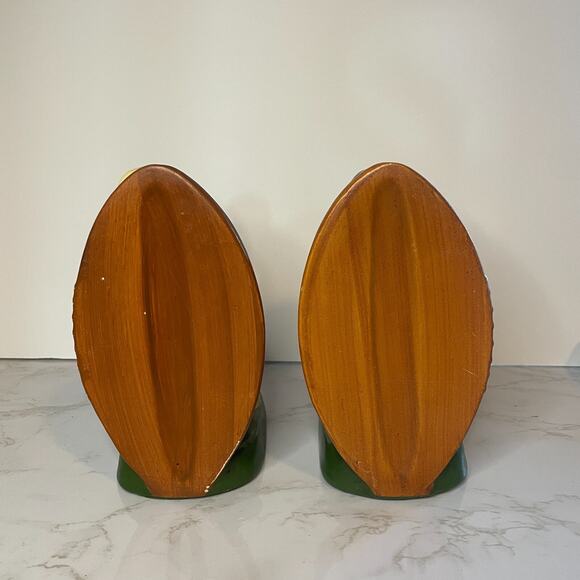 Vintage 1976 Football Player Book Ends Sears Roebuck & Co. - Picture 3 of 9